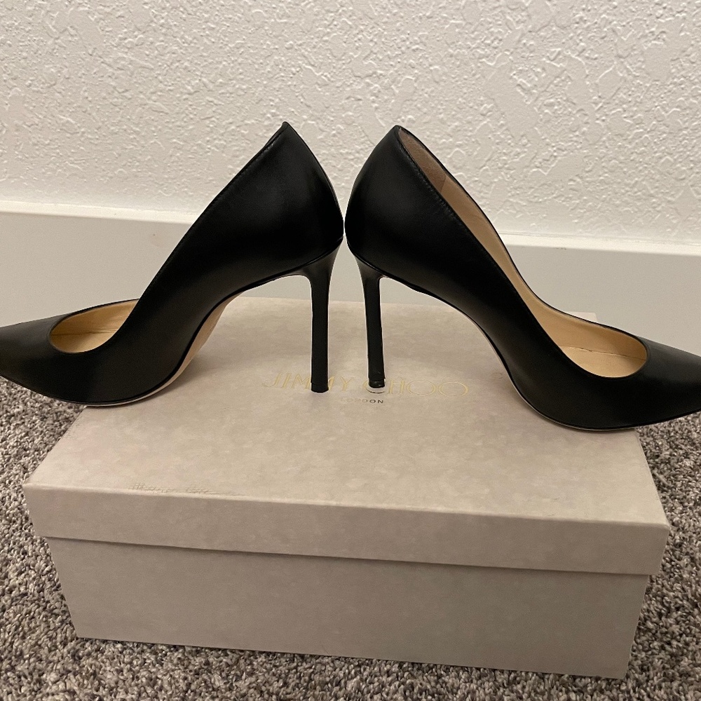 Jimmy Choo Romy-100 black - Picture 3 of 5